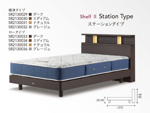 シェルフ2 ステーションタイプ ロータイプ